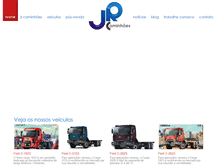 Tablet Screenshot of jrcaminhoes.com.br